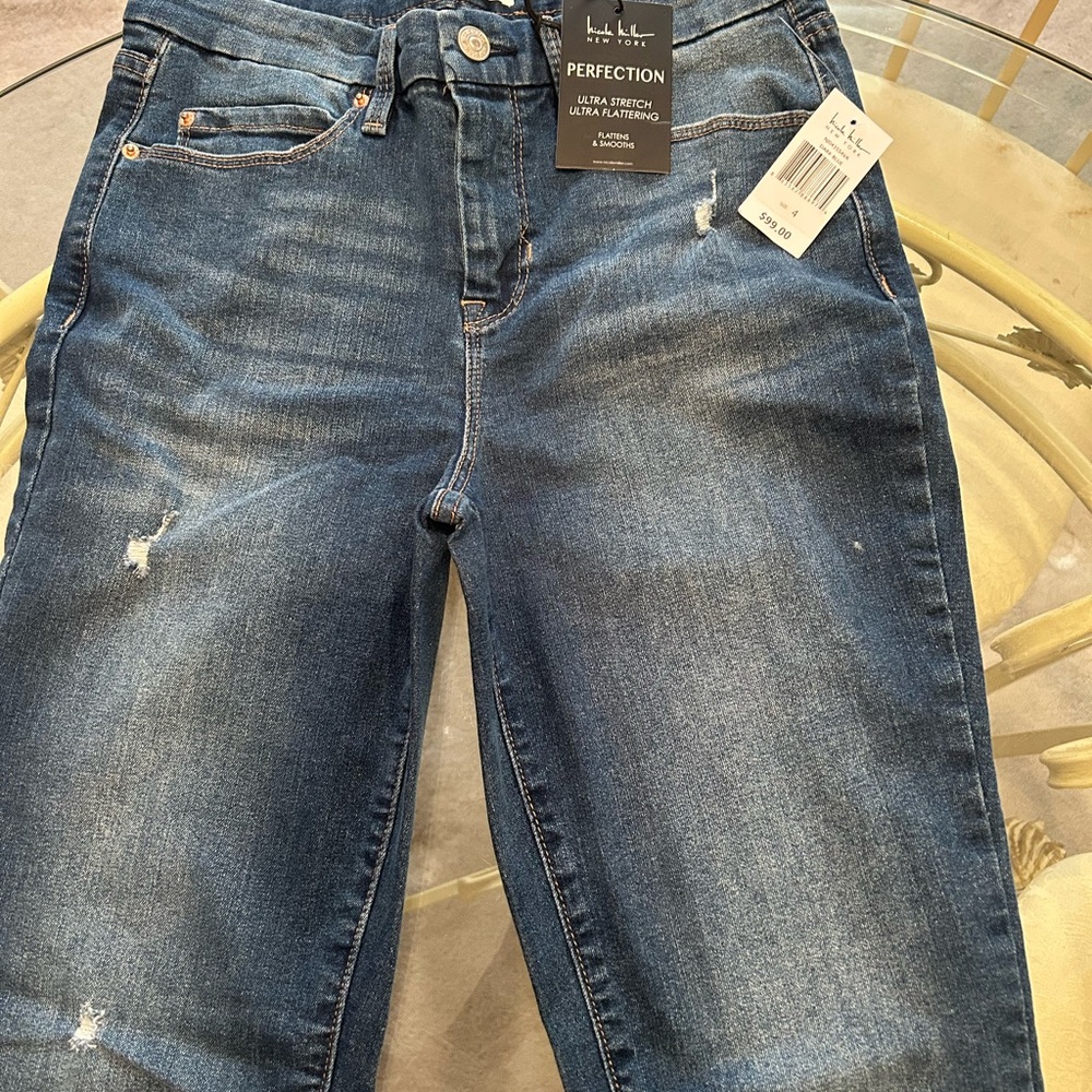 Perfection Dark Blue Skinny Jeans